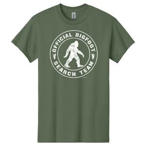 Official Bigfoot Search Team Green T-Shirt